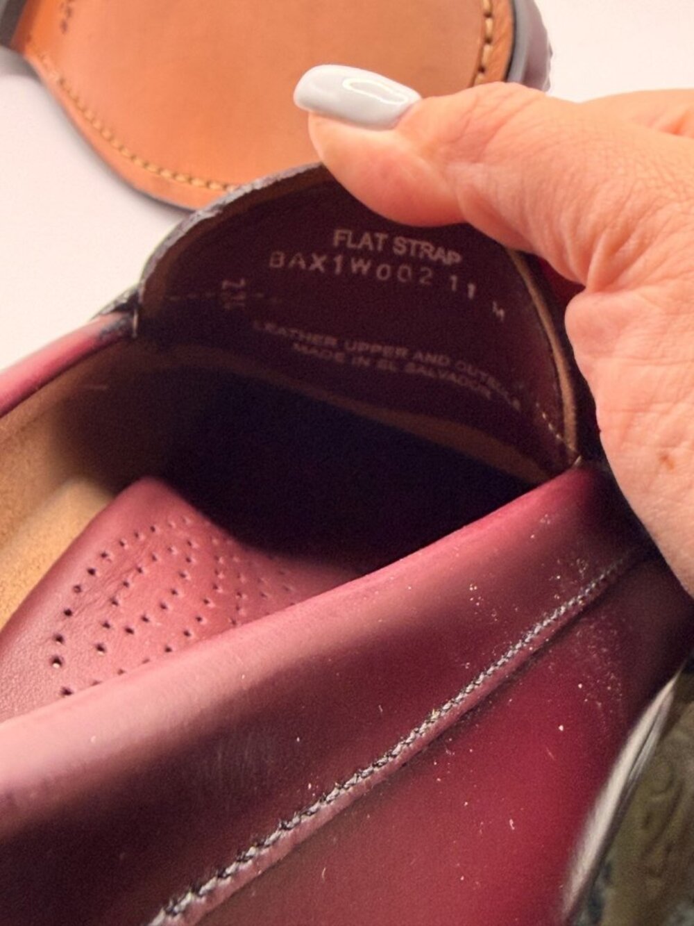 G.H.BASS Womens Whitney Weejuns® Wine Penny Loafer Sz 11 - Picture 10 of 10